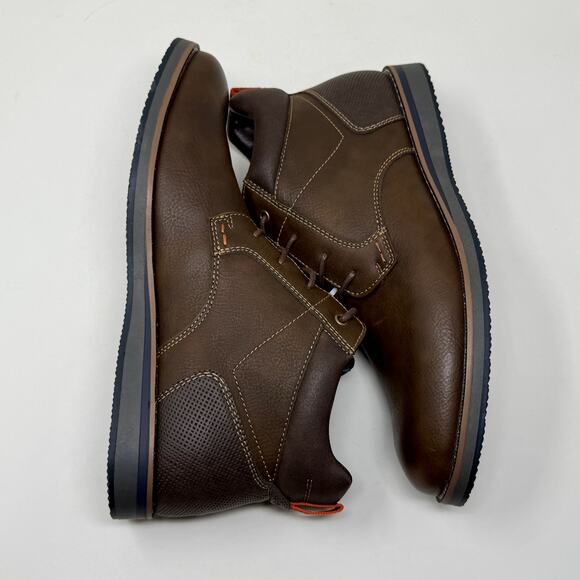 Nunn Bush Chuka Hiker Boots Brand New In Box Mens 8 1/2 Brown Cognac S-1533 - Picture 13 of 16